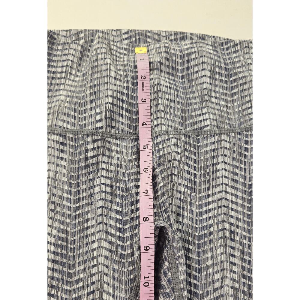 Lululemon sz 4 wunder under crop III grey marled 25" inseam stretch active y2k - Picture 6 of 8
